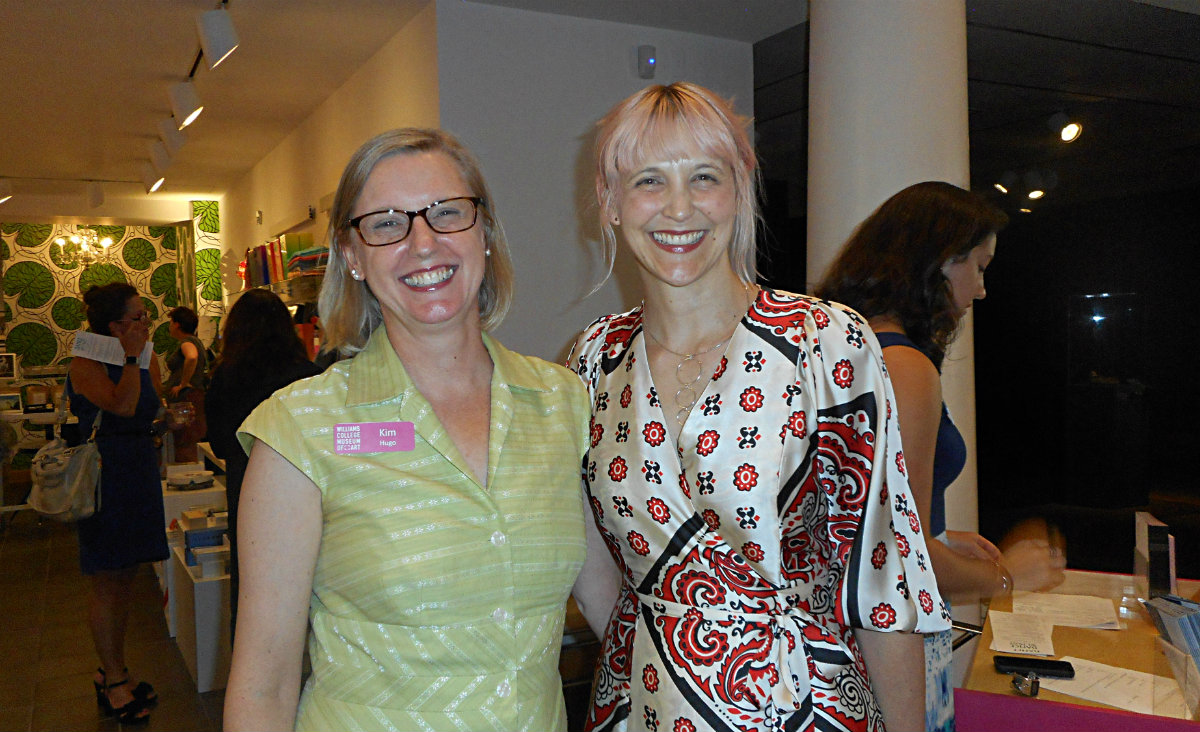 Kim Hugo, communications manager, and Lisa Dorin, interim director. Kim Hugo, communications manager, and Lisa Dorin, interim director.