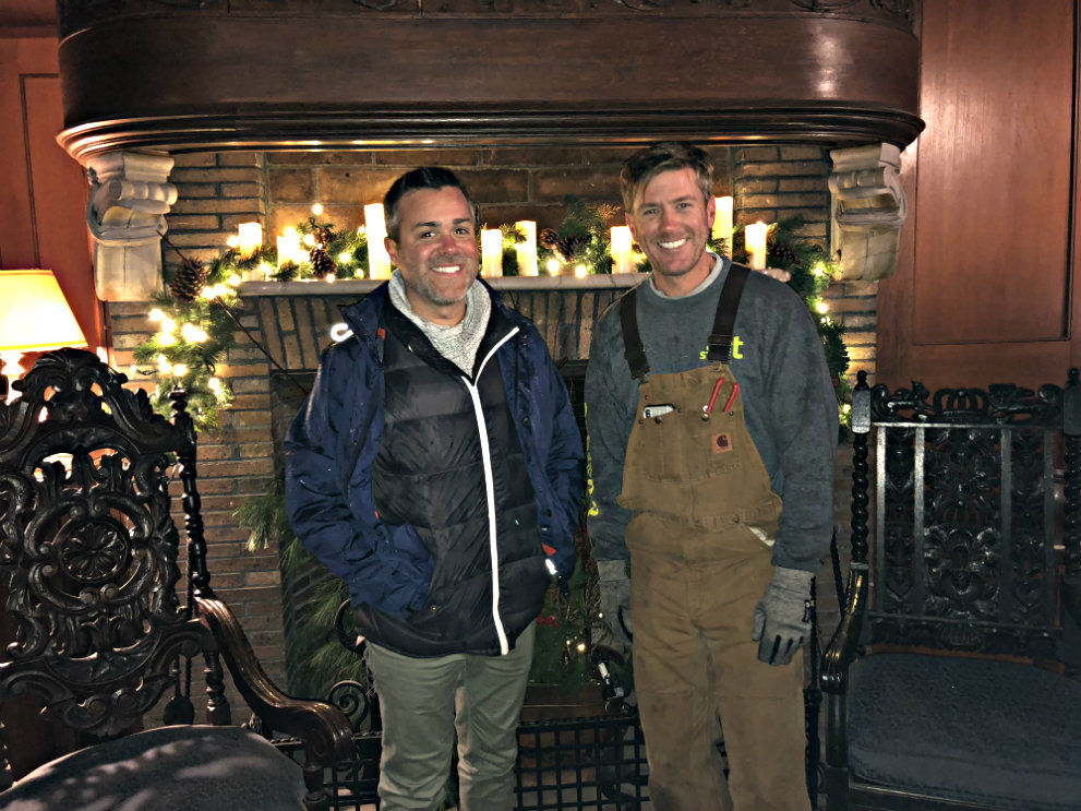 Michael Rodriguez,&nbsp;director of signature events for The Trustees, and Brian Cruey, general manager at Naumkeag and of The Trustees' properties in the Southern Berkshires.