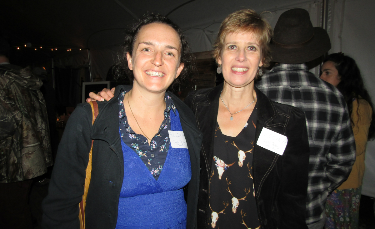 Board members Alison Basdekis and Regina Burgio