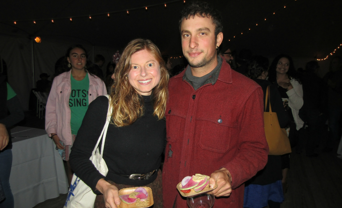 Meg Galeucia and Evan Thaler-Null from Abode Farm