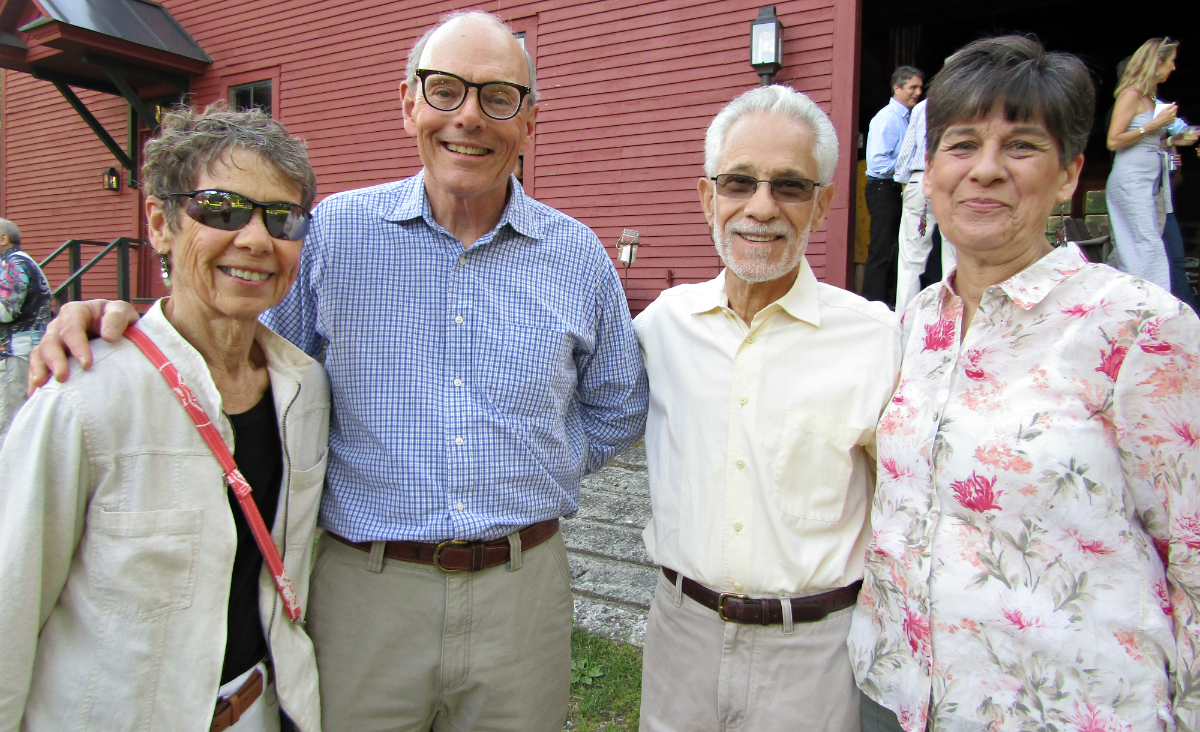 Ruth Harrison and Lee Harrison with Frank and Louise Farkas