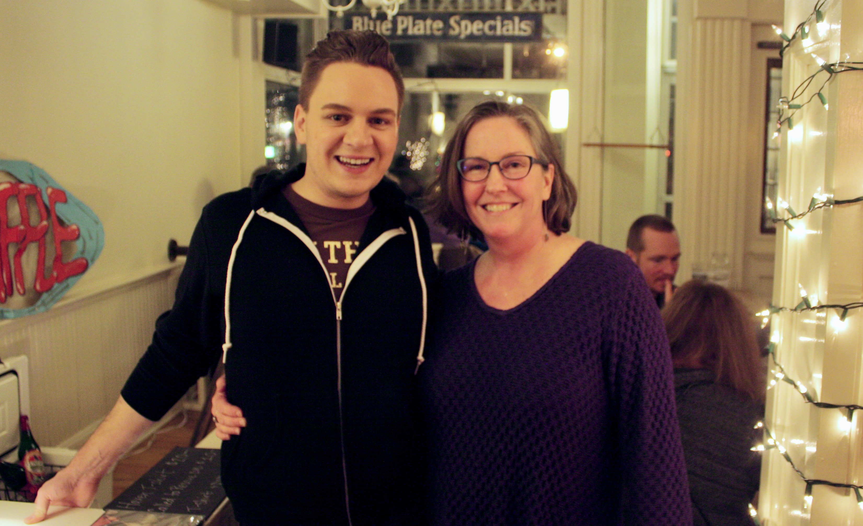 Animal Haven board member and PS21 marketing director&nbsp;Sam Reilly and Animal Haven co-founder and vice president Marcia&nbsp;Cary.&nbsp;