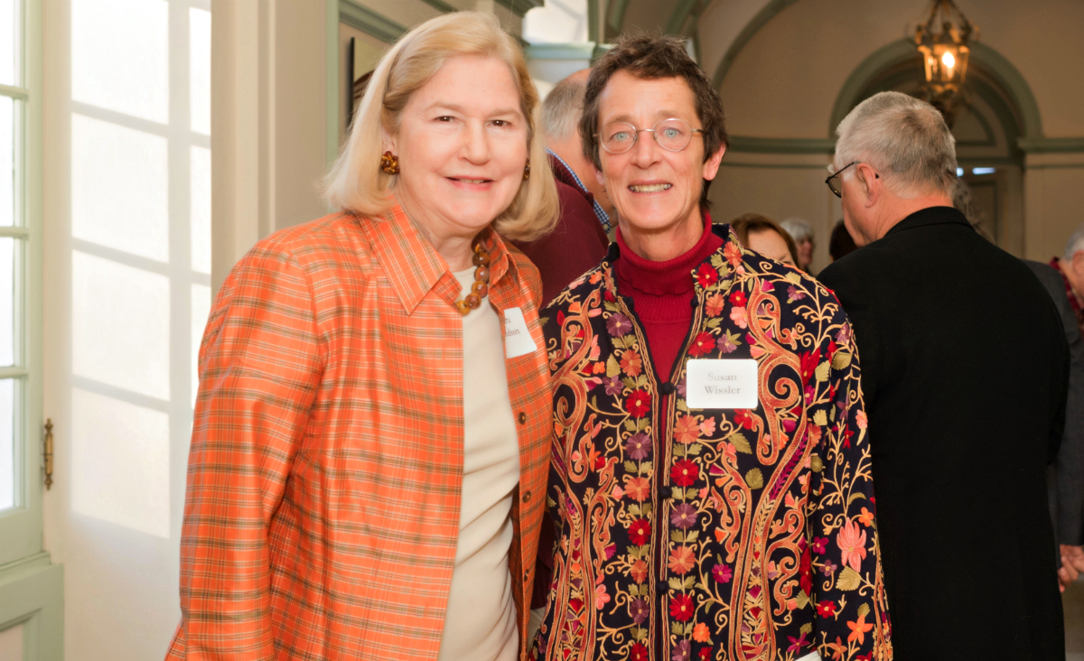 The Mount&#39;s Major Gifts Officer, Sarah Hunter Hudson, and its Executive Director, Susan Wissler&nbsp;(Photo by&nbsp;Tricia McCormack Photography)
