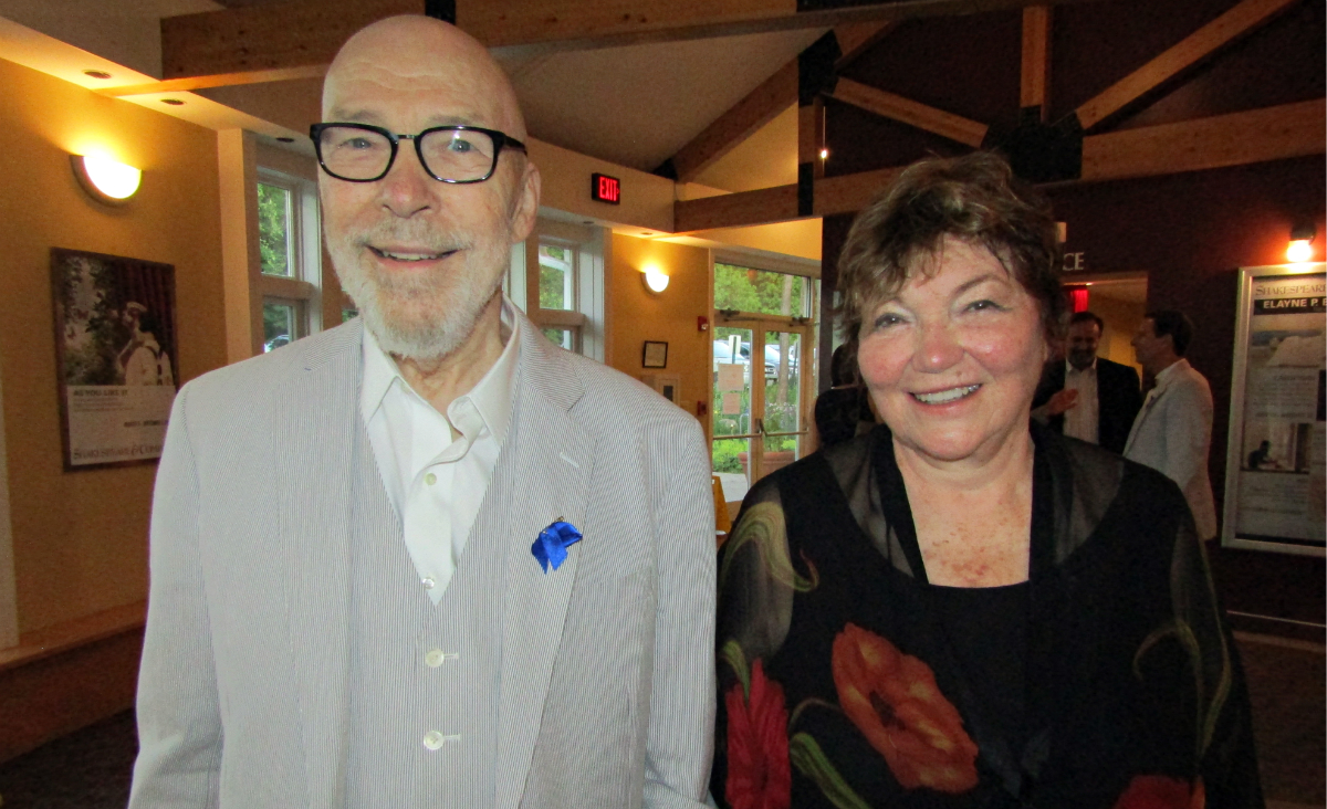 Dennis Krausnick&nbsp;and&nbsp;Tina Packer