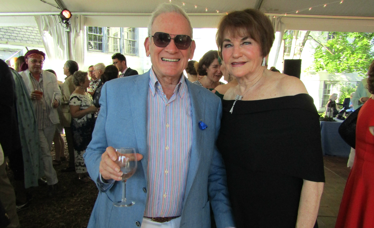 Michael A. Miller with his wife, actress&nbsp;Annette Miller
