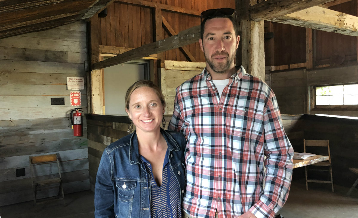 South Farms Owner Ben Paletsky and Events Director&nbsp;Sarah Worden