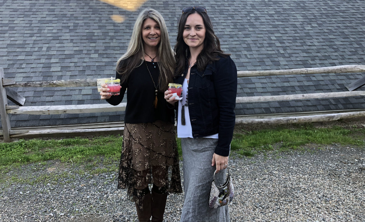 From Long Beach, New York, Melissa Gibson, creator of Hemp and Humanity, and Georgia Meckes of Empower Solar