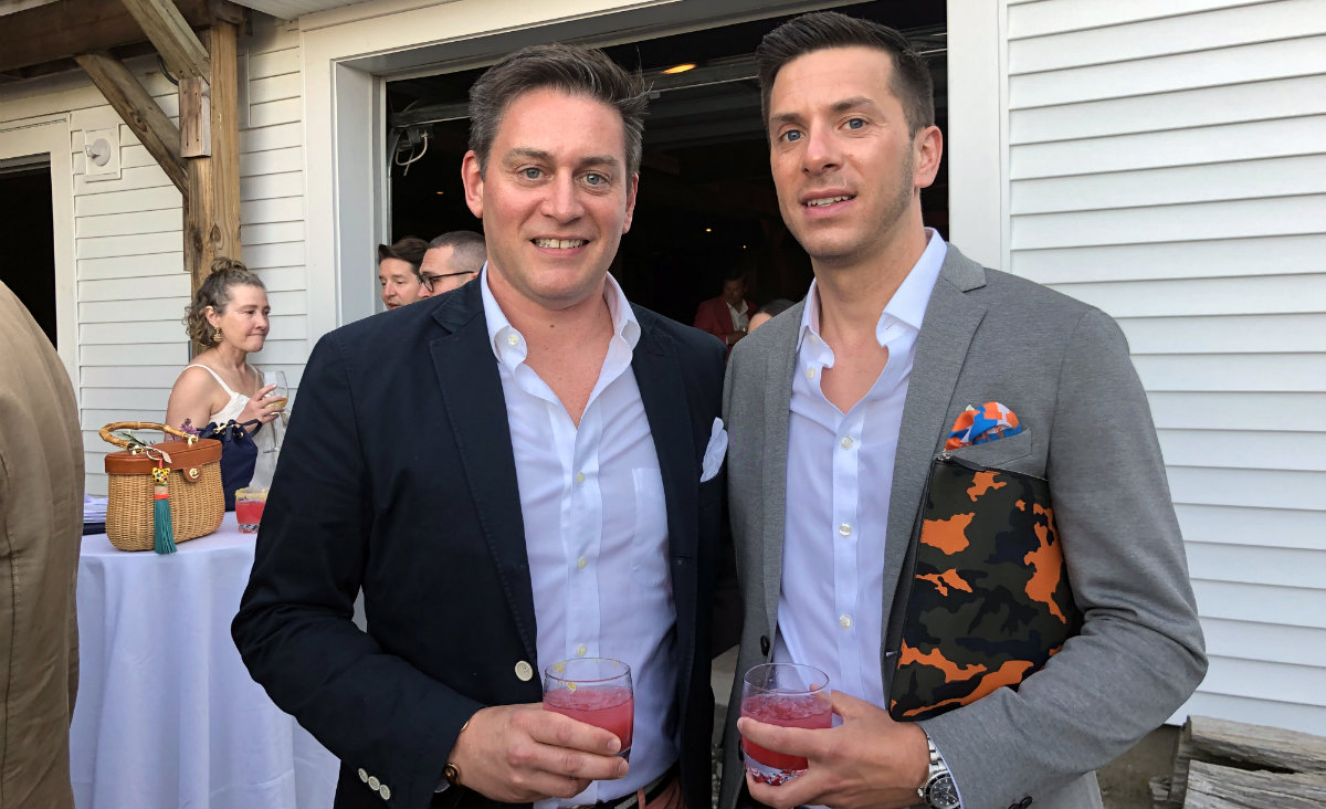 Graham Klemm of Klemm Real Estate, and Cody O&#39;Kelly.