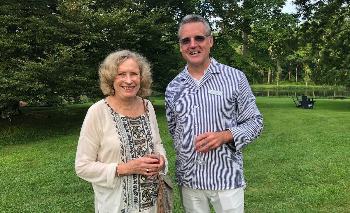 Alice Leblanc and Paul Cassidy, board chair