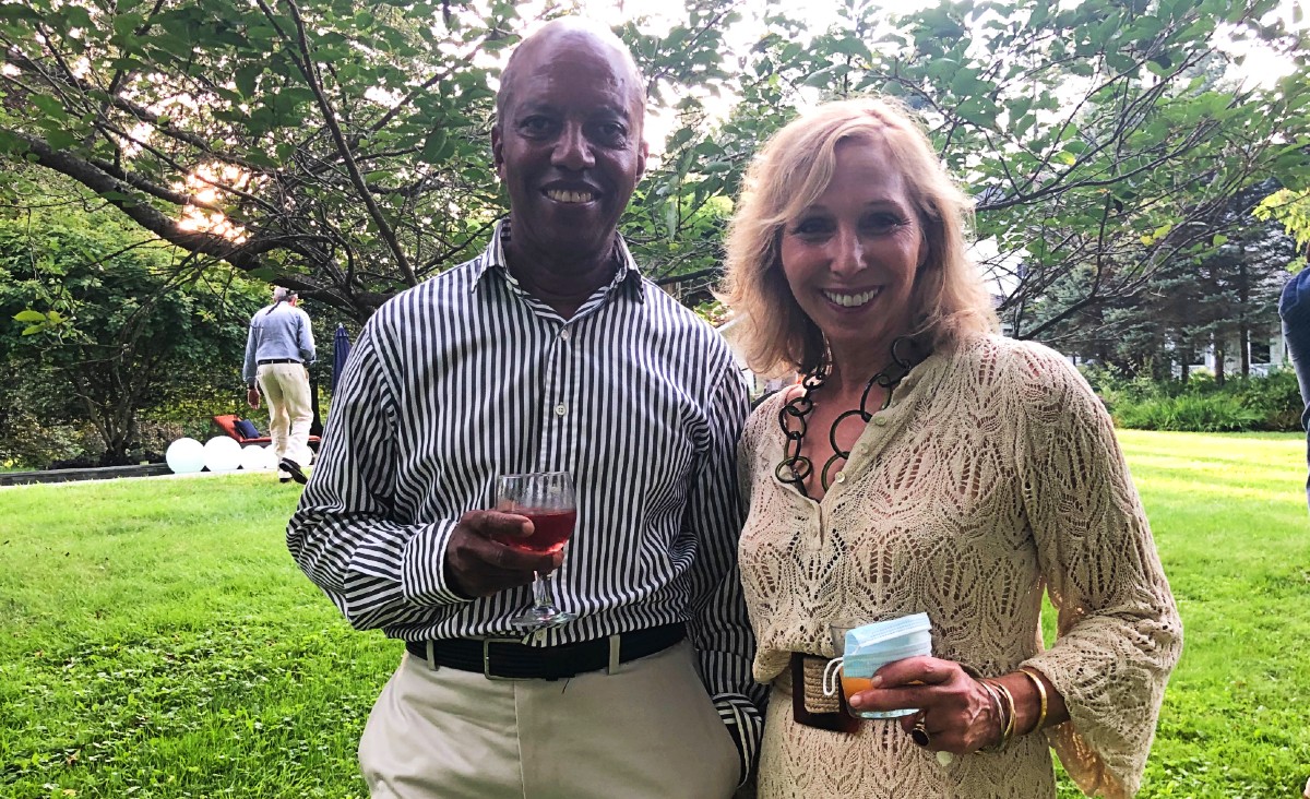 Ron McLaren and Tracy Brown