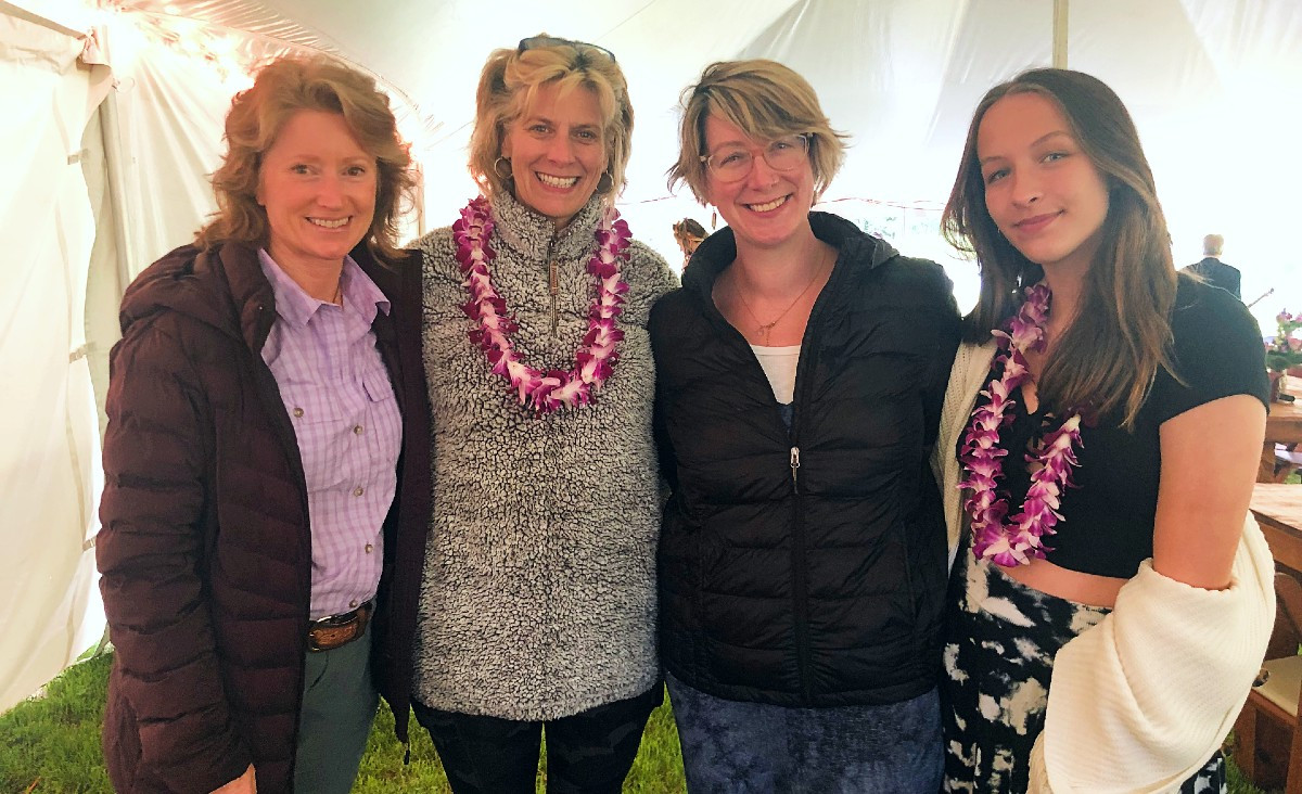 Tracie Shannon, a spiritual medium and animal intuitive; Kelly Kilmer, a health and wellness coach; Stephanie Stanton, a coach for intuitive women; and Mira Norbet