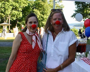 Sharon Caughlan&nbsp;and board member&nbsp;Caroline Carey.