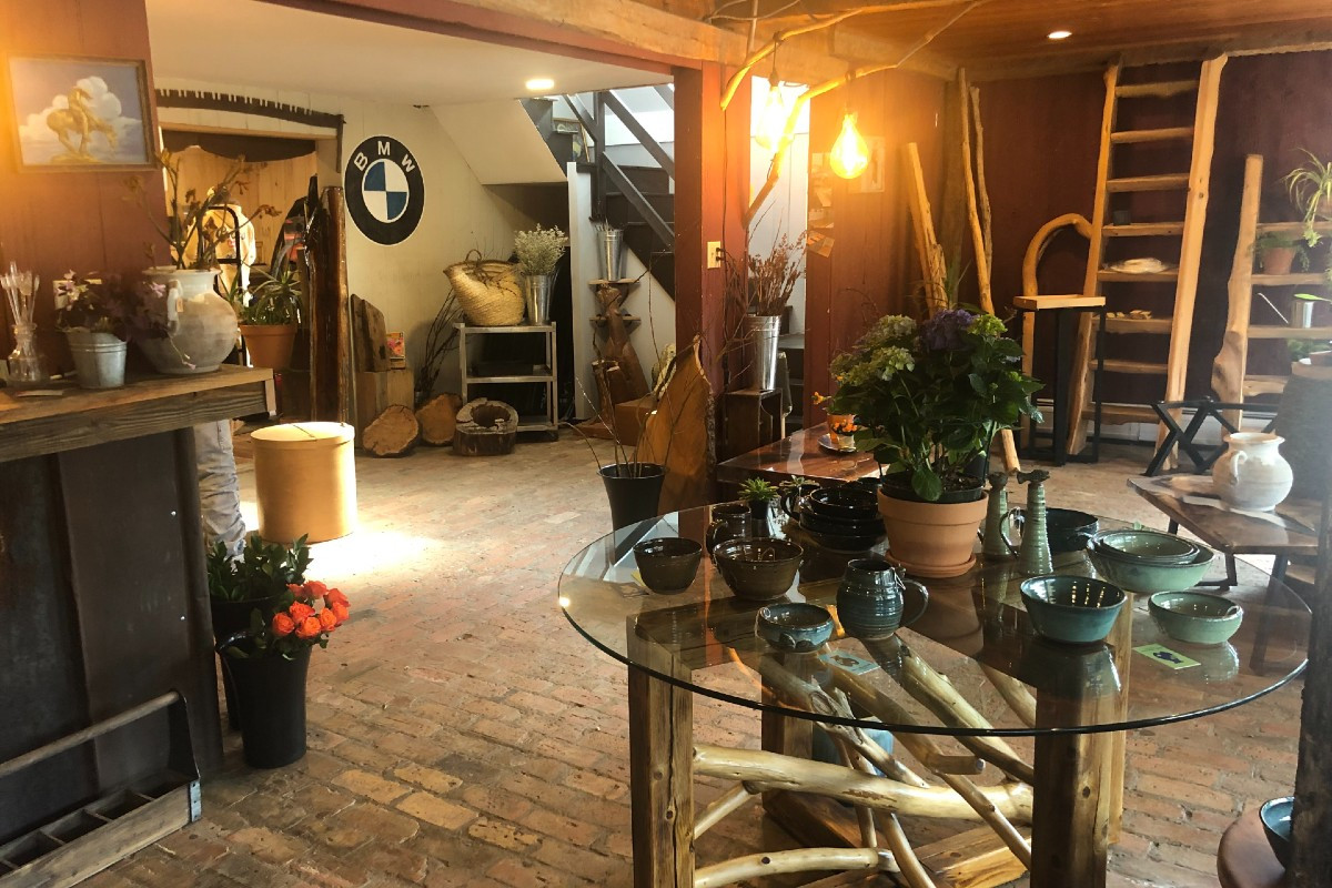 The shop and workshop