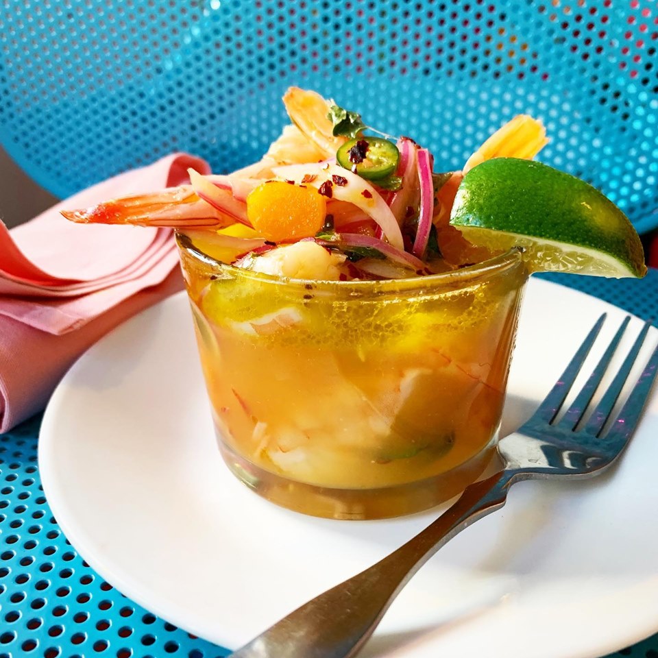 Shrimp Escabeche at Lil&#39; Deb&#39;s Oasis