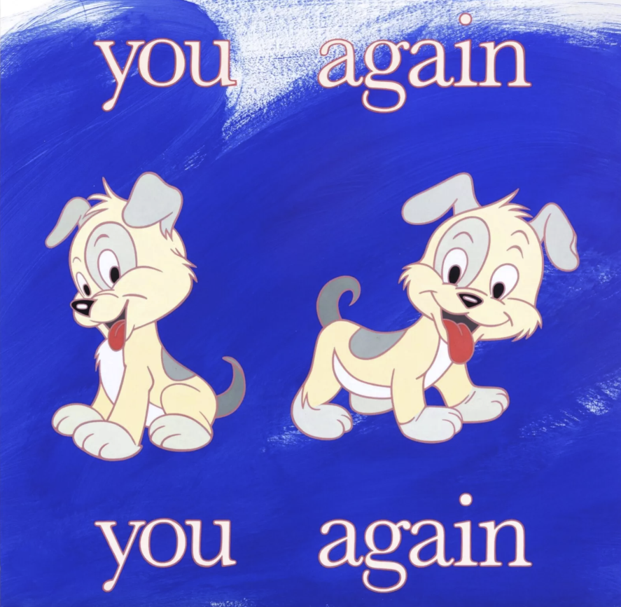 So It Goes, Sue Muskat, acrylic on paper, 2022