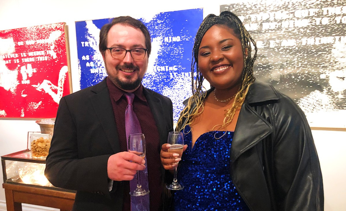 Andrew Stein and Sharece Johnson