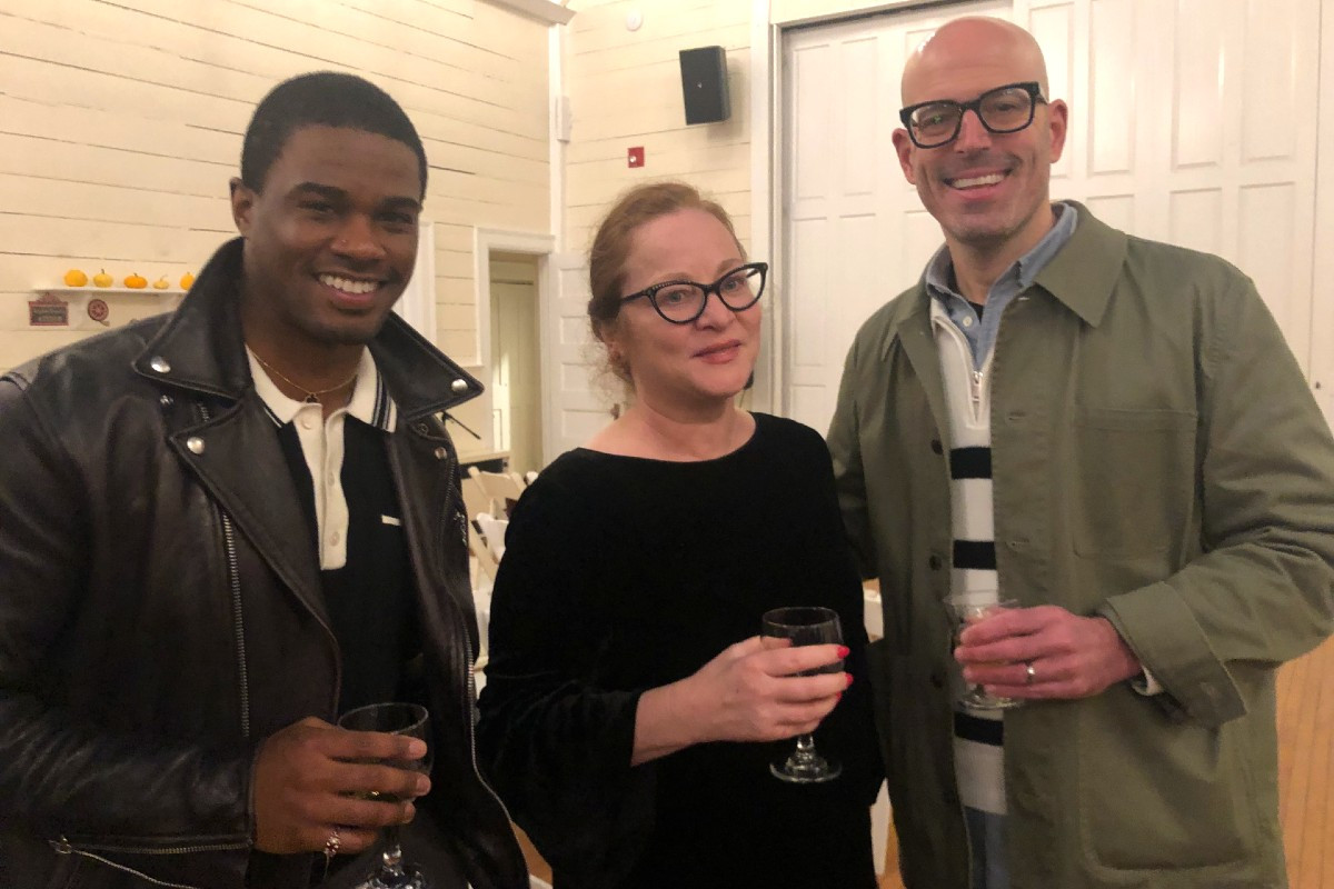 Brian Streater, Susan Kelly, and Tony Frauge