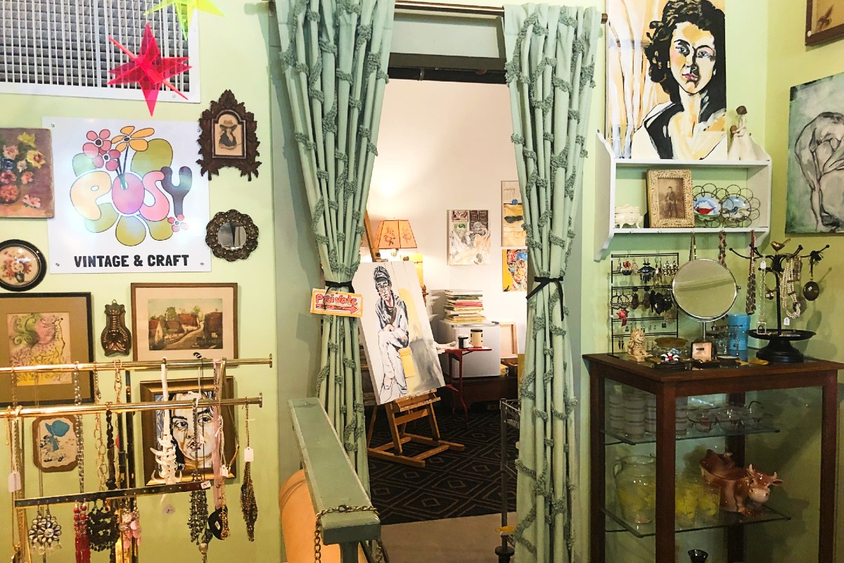 A peek into Moran&#39;s studio