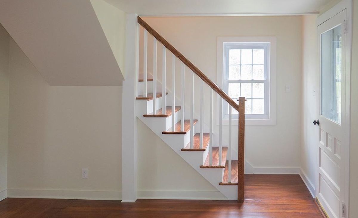 Staircase to second floor