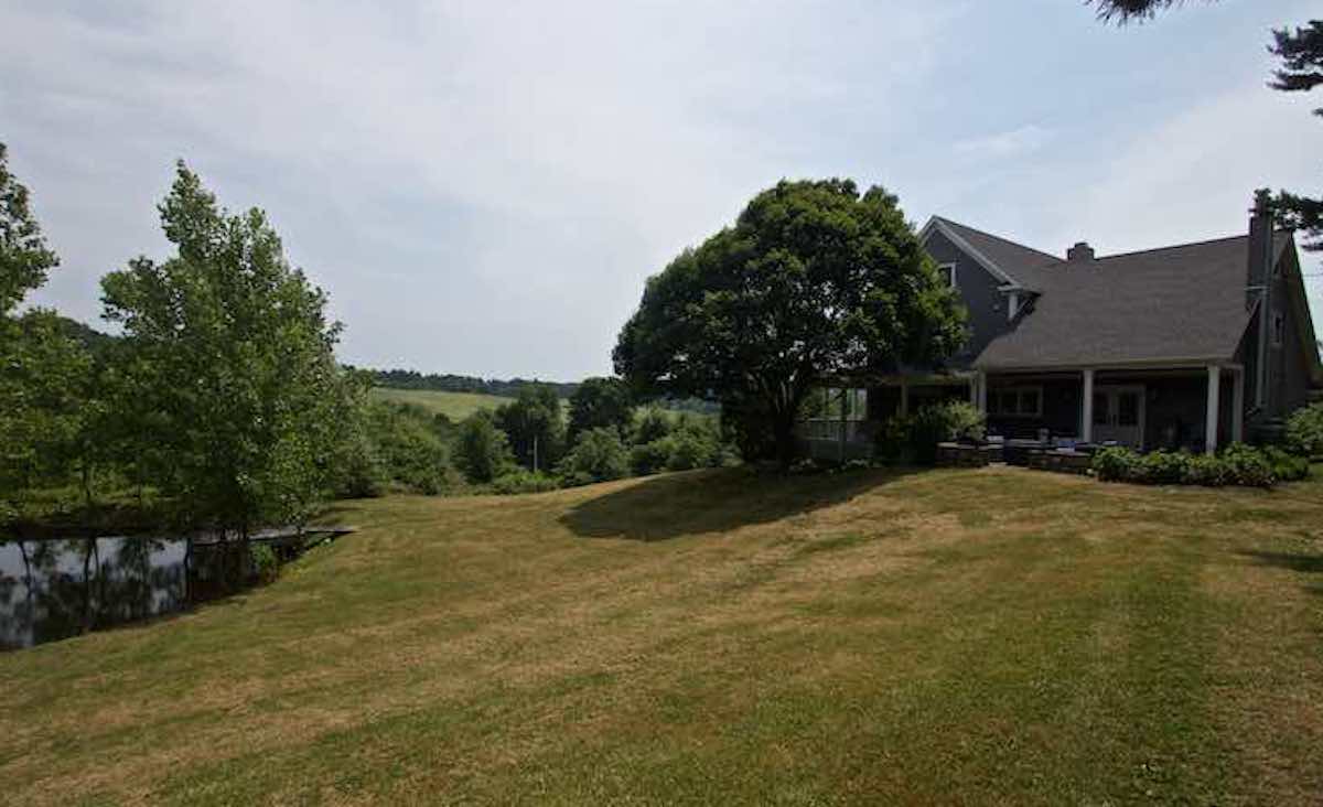 Exterior with pond Exterior with pond