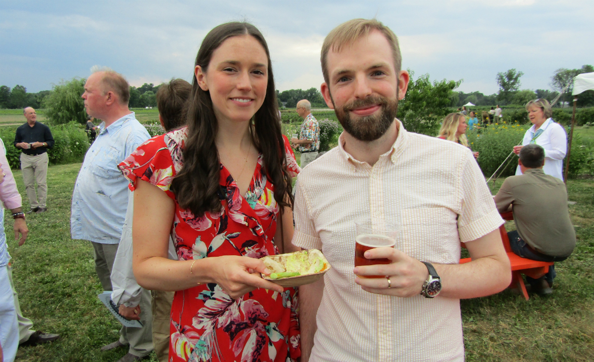 Christina Pulles and&nbsp;Justin Levine