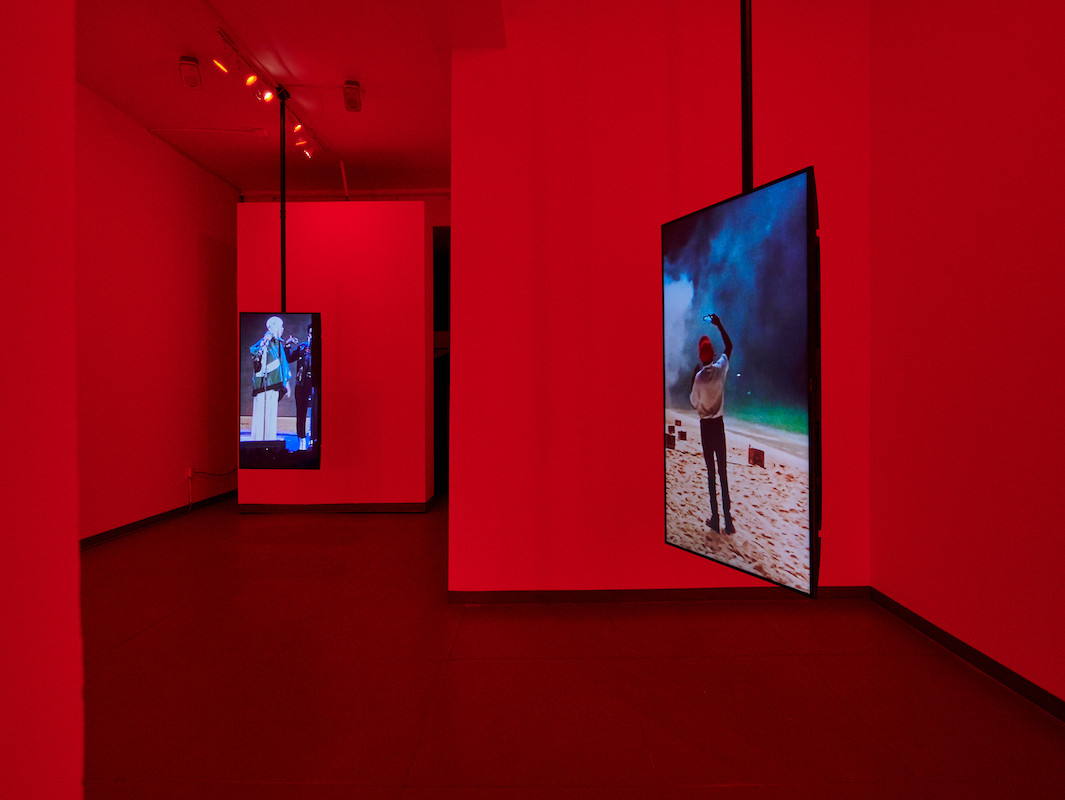 Martine Syms,&nbsp;Ugly Plymouths, 2020, three channel video (color, sound), 8:00 minute loop. &copy; Martine Syms, courtesy of the artist and Bridget Donahue, New York City. At CCS Bard Galleries.