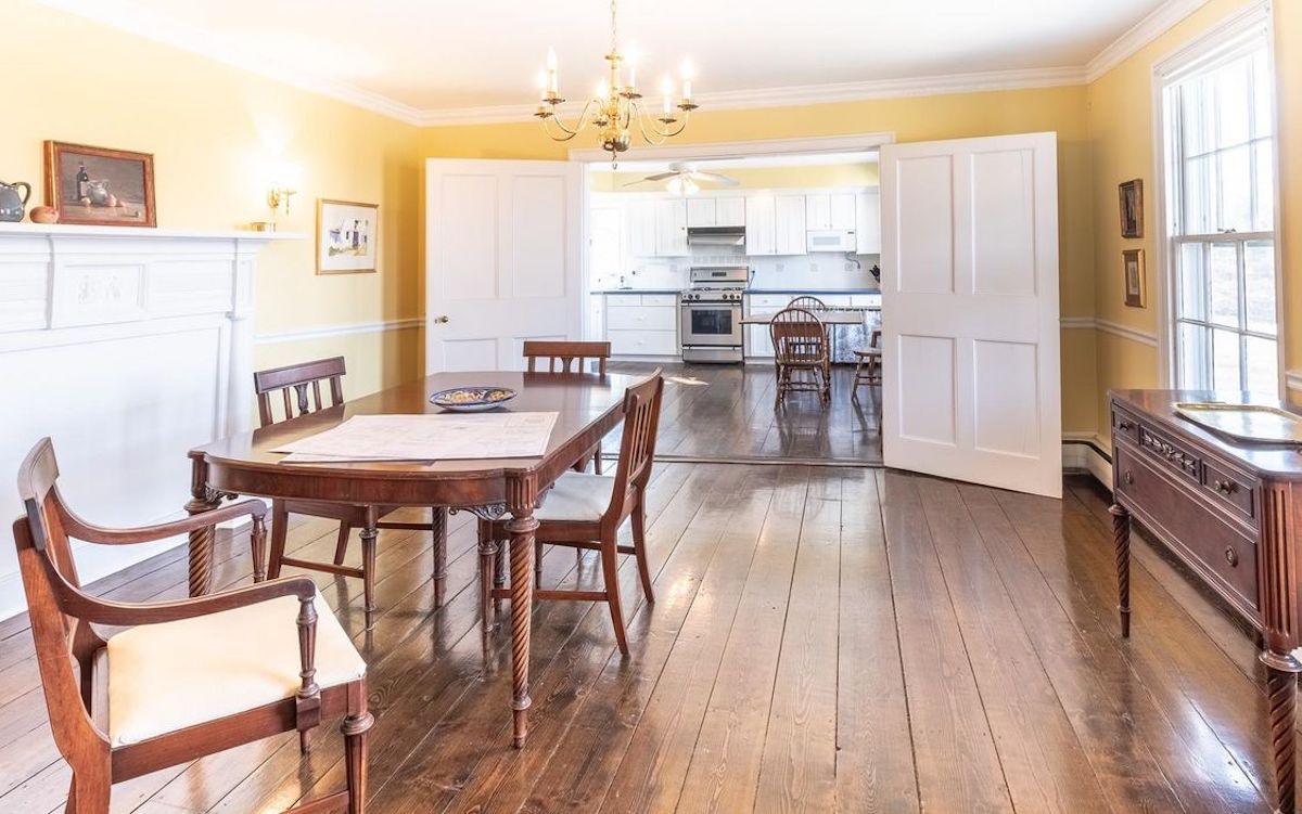 Dining room to kitchen Dining room to kitchen