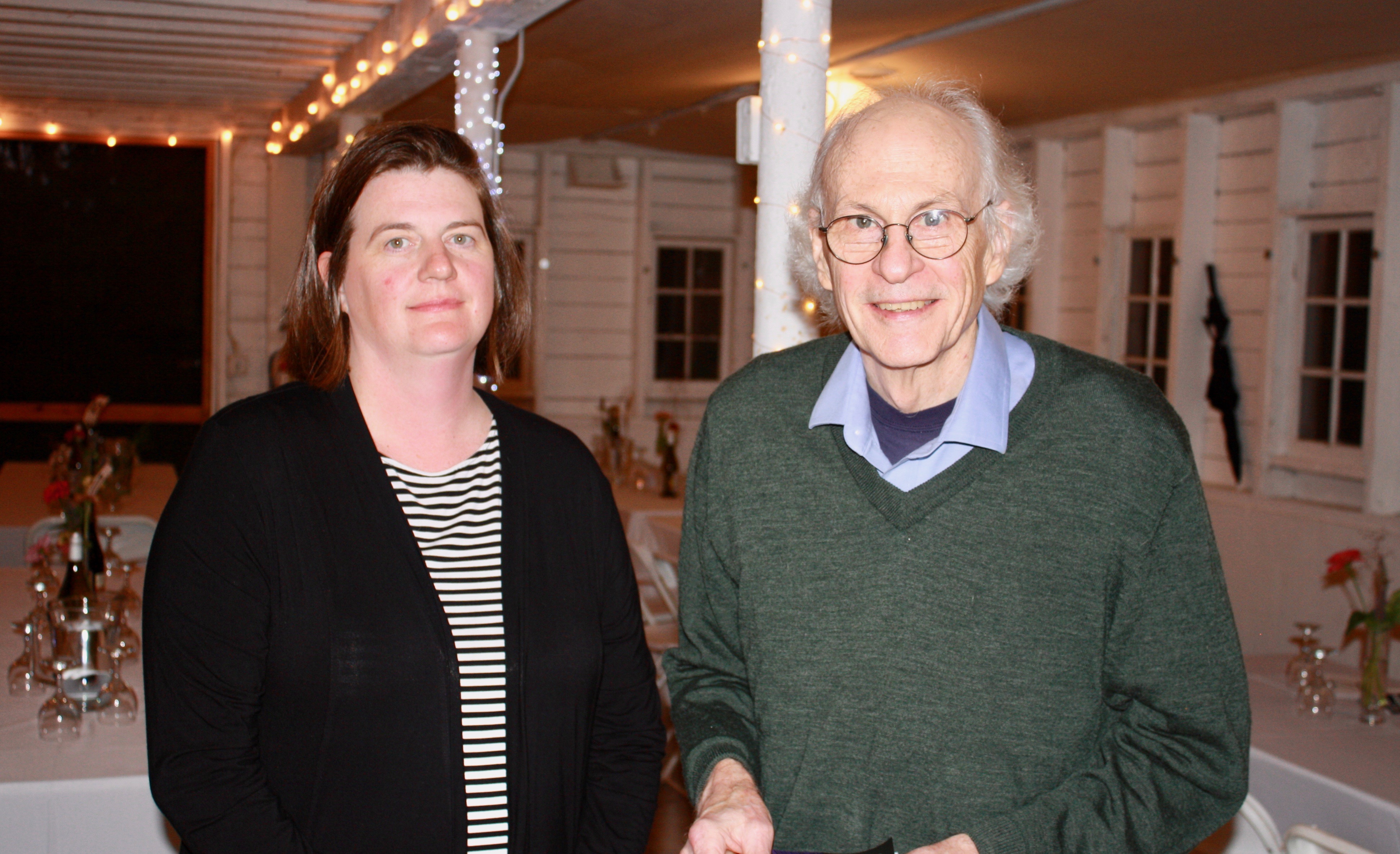 The Columbia Paper deputy publisher Emilia Teasdale and editor and publisher&nbsp;Parry Teasdale