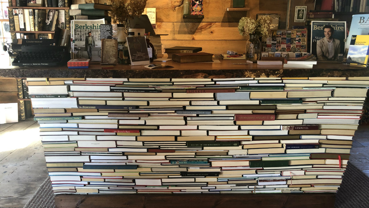 The Book Mill counter display