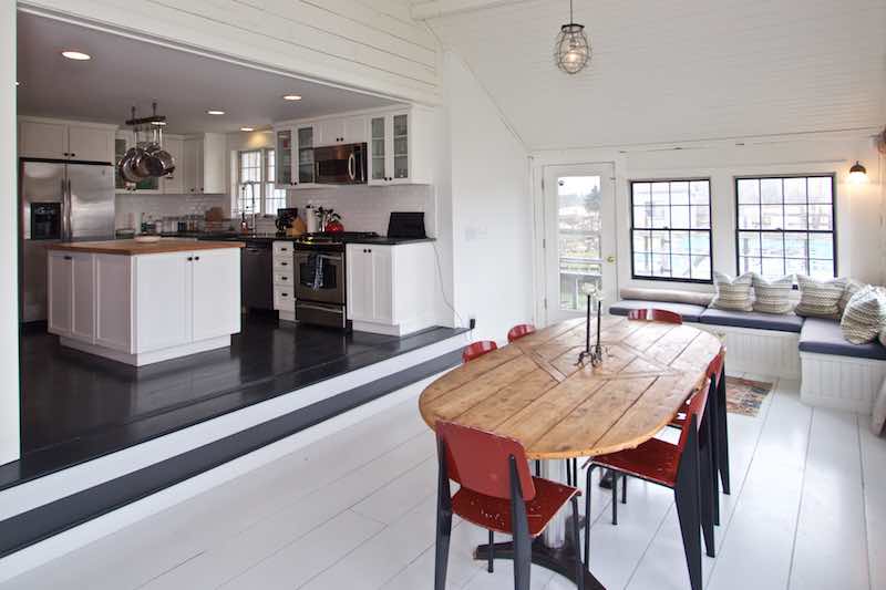 Kitchen and dining room