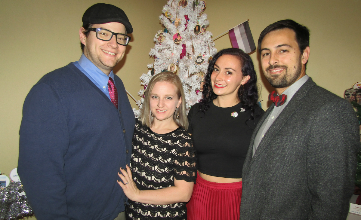 Eric Barriere, Teressa Barriere, Alison Quinones-Johnson, and Sean Johnson