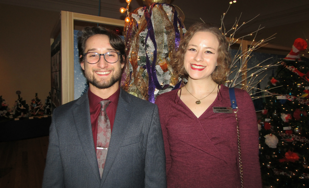 From Barrington Stage Company: Associate Production Manager Ian Gillis and Marketing Associate Paige Stefanski