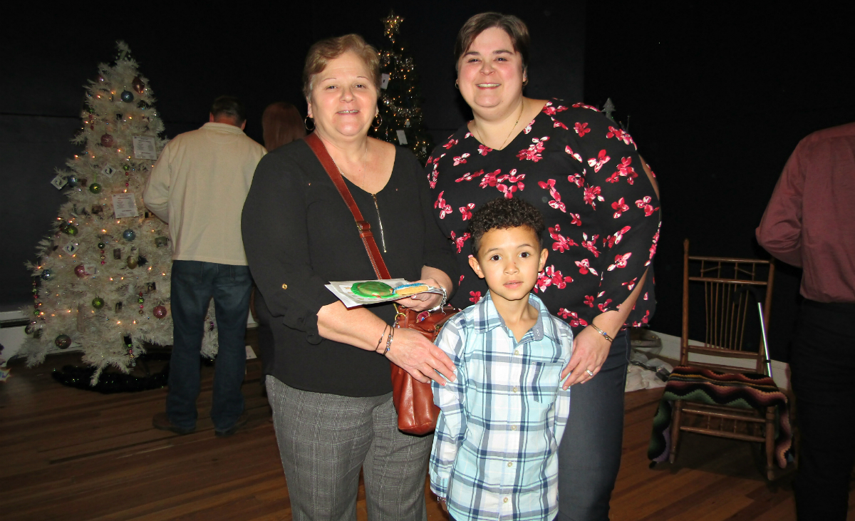 Kim, Megan and Mason