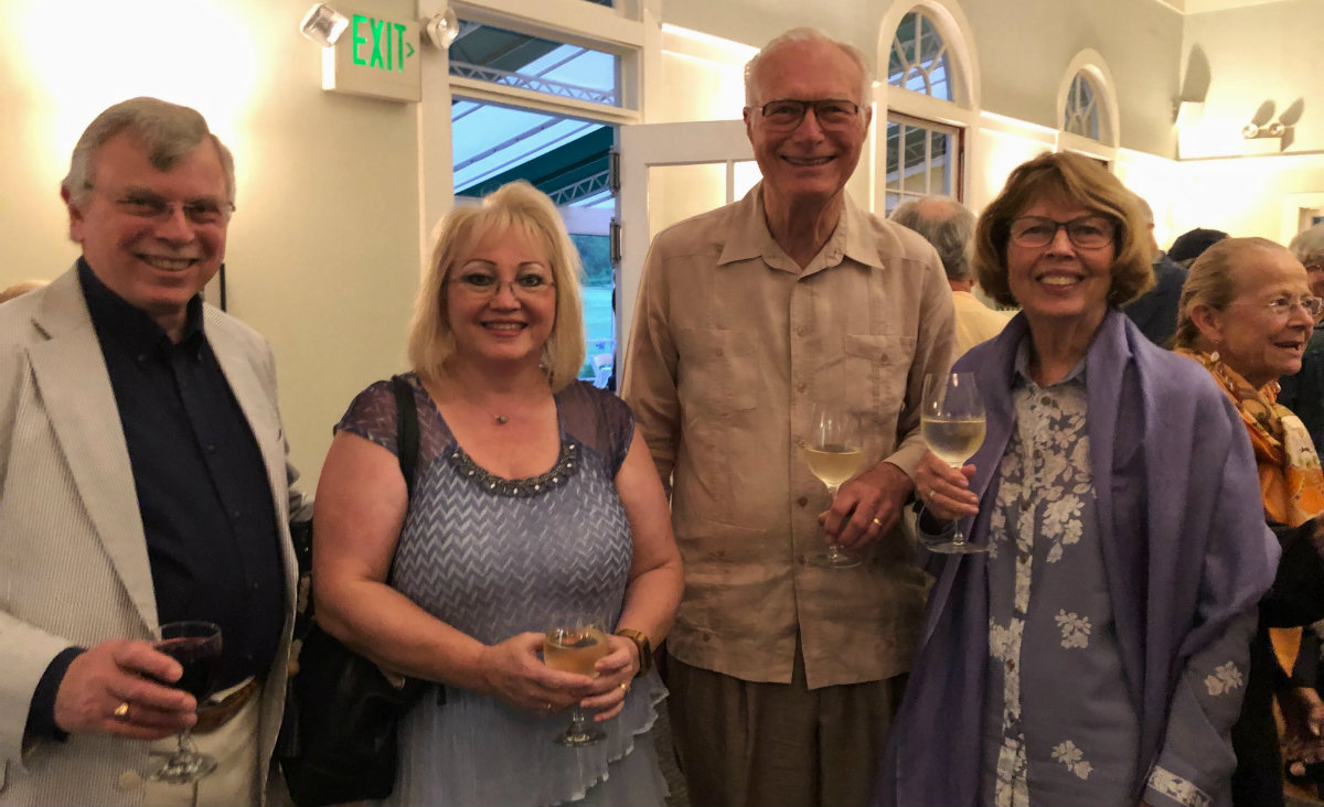Board member Trevor Forbes with Denise Forbes, Jerry Dreher and Joanne Dreher. Board member Trevor Forbes with Denise Forbes, Jerry Dreher and Joanne Dreher.