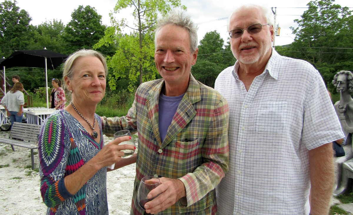 Sarah and Peter Thorne with Randy Thunfors