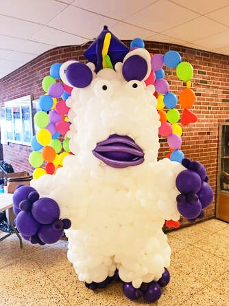 The Unicorn costume (there&#39;s a person under there)