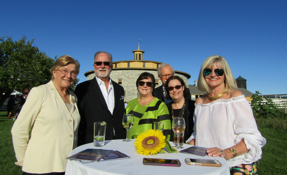 Jeanne Kangas, Edmund Parnes, trustee Robin Lazarow, Elliot and Harriet Orol and Liz Parnes. Jeanne Kangas, Edmund Parnes, trustee Robin Lazarow, Elliot and Harriet Orol and Liz Parnes.