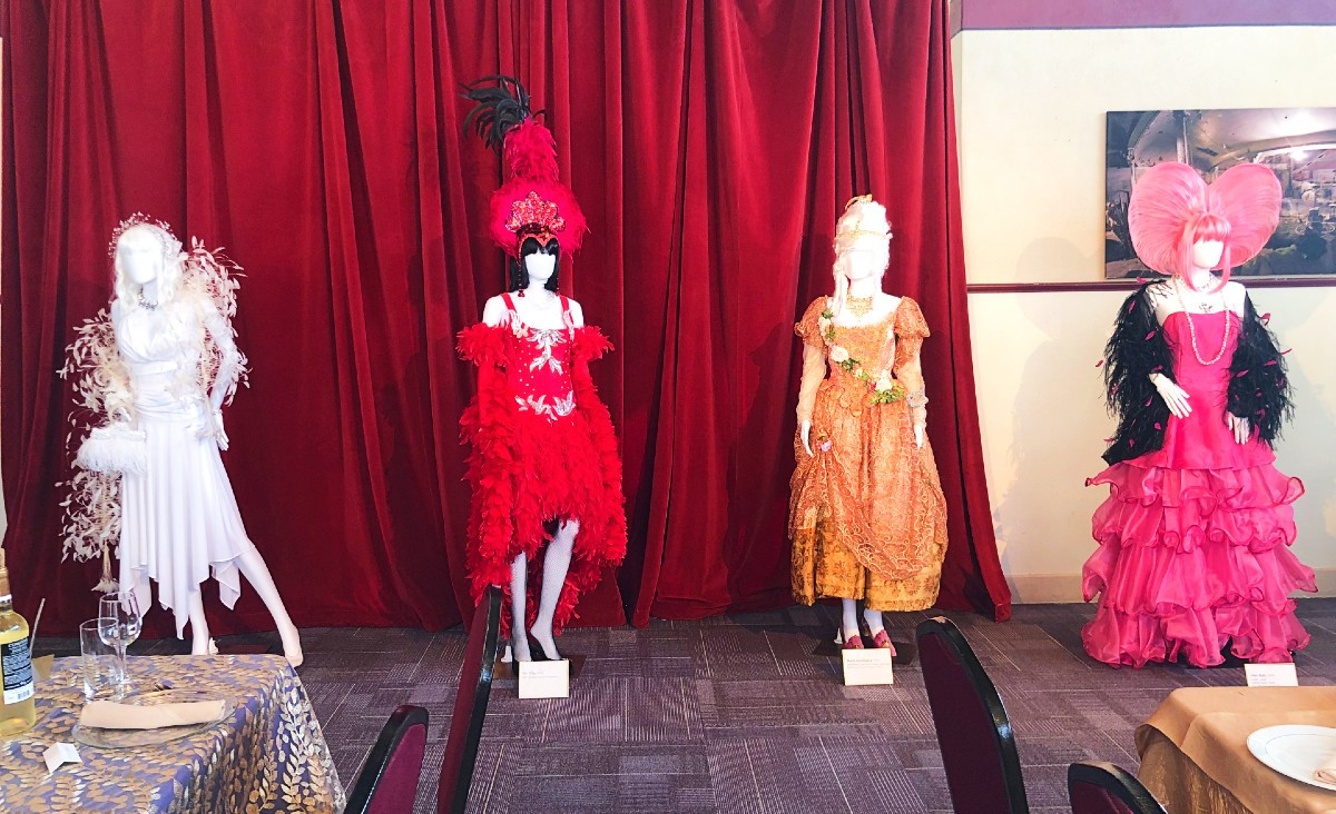 A portion of Vicki Bonnington&#39;s art party costume retrospective