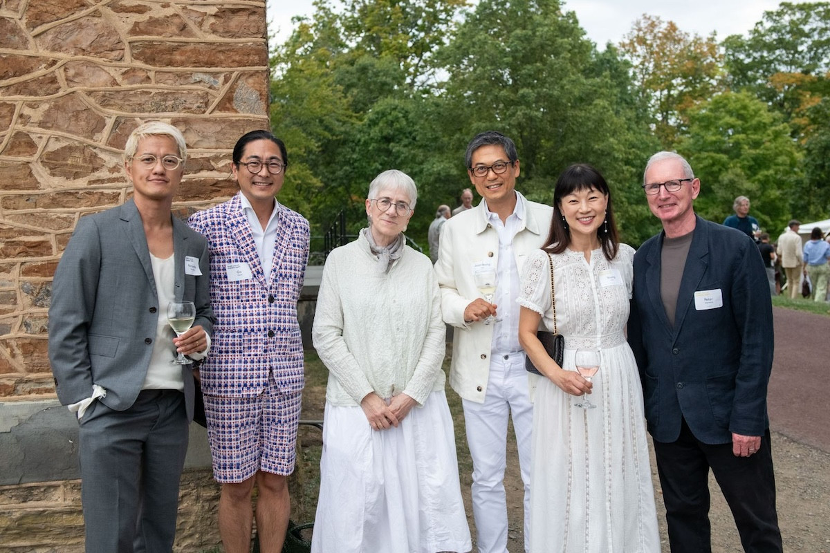 Fernando Kabigting, Go Kasai, Helen Warwick, Joon-Yeung Huh, Young Huh, and Peter Warwick. - Oxygen House Photo