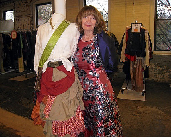From Rural Intelligence archives: Fashionista Vicki Bonnington at a previous BerkChique