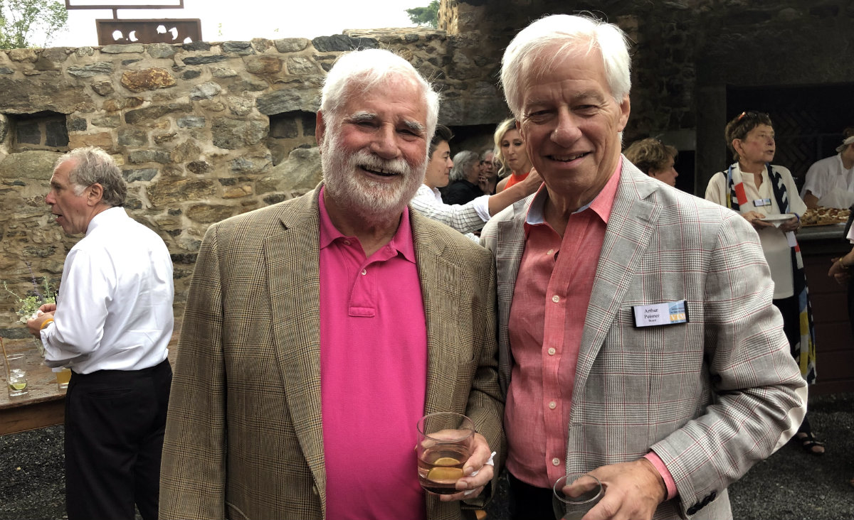 Michael Richman and Arthur Peisner, who is chairman of the board