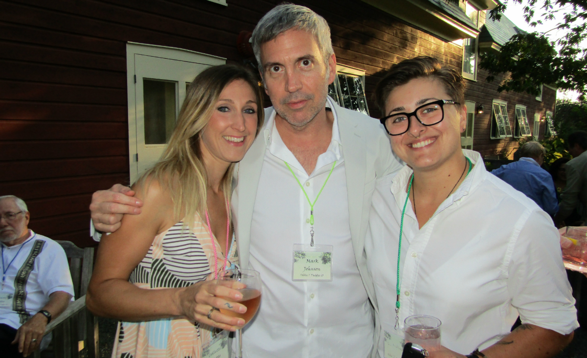 Collette Viletto, Mark Johnson and Sam Backhaus.