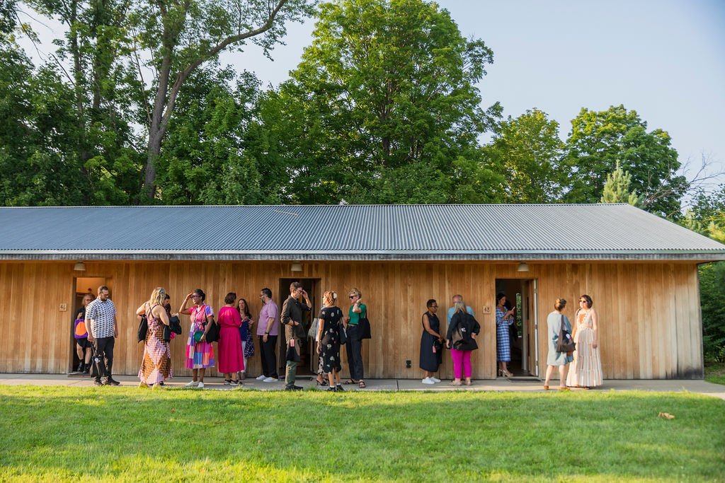 Visitors at Arrival&nbsp;2024 preview event. - Mel Taing