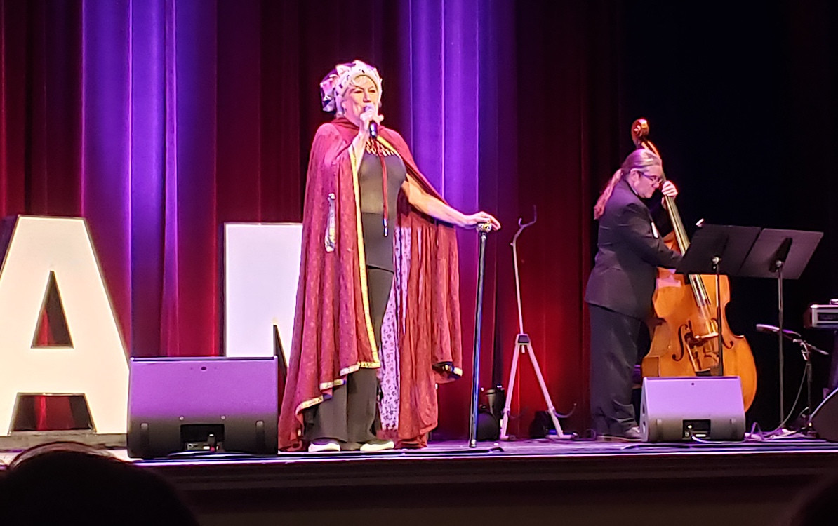 Actress Jayne Atkinson performs Actress Jayne Atkinson performs