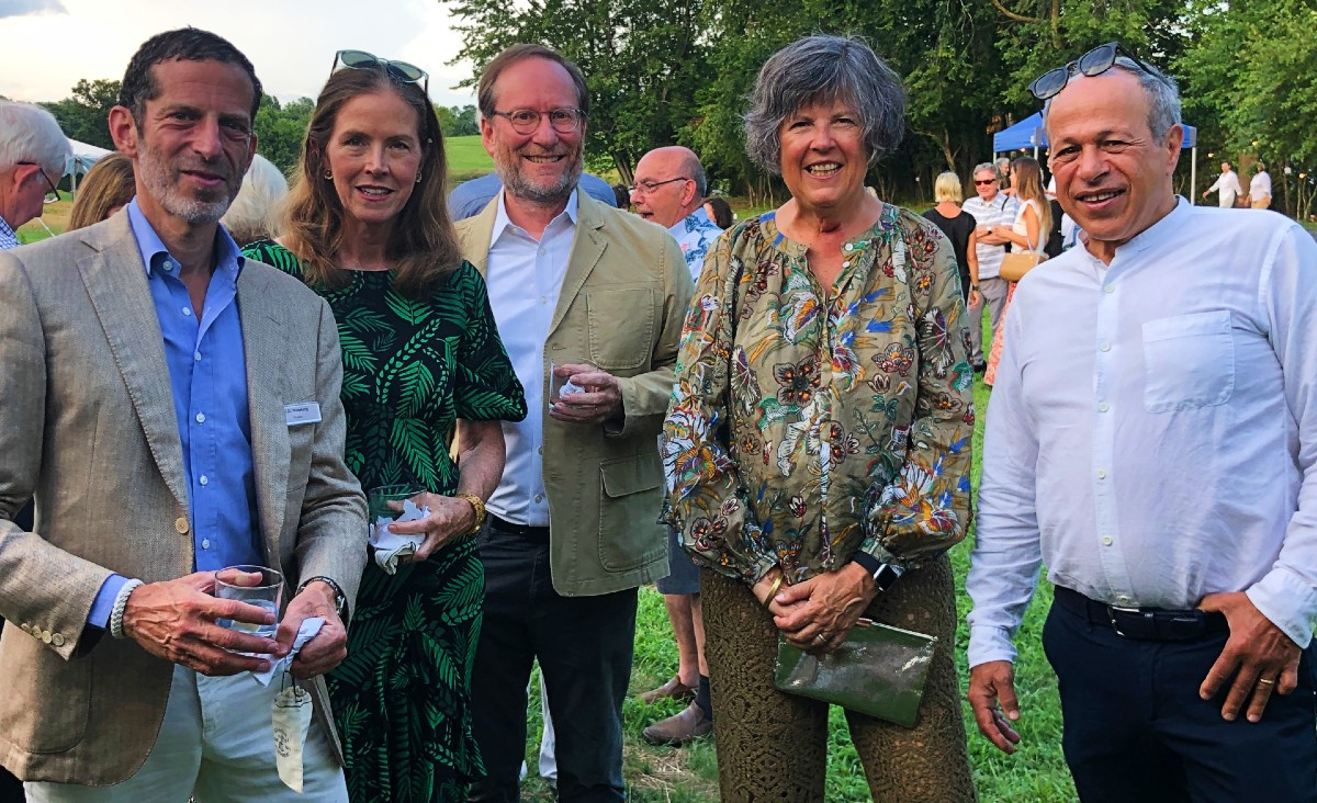 Trustee J.D. Weinberg, Bridget Foley, David and Carmen Epstein, and Mark Goldberg
