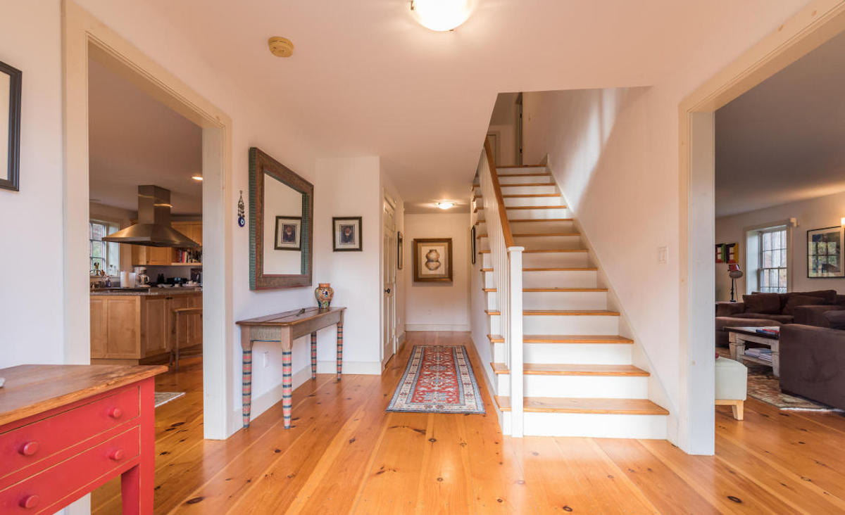 Staircase to the second floor