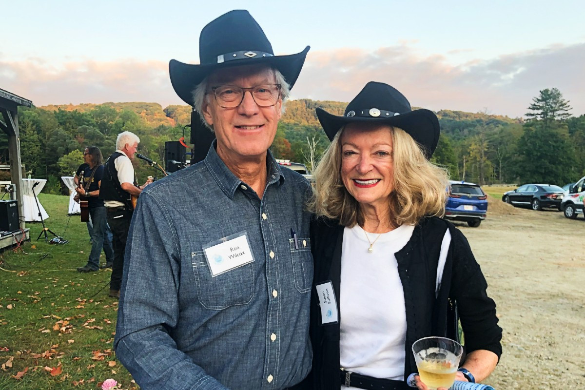 Ron Wilcox and Susan Sullivan