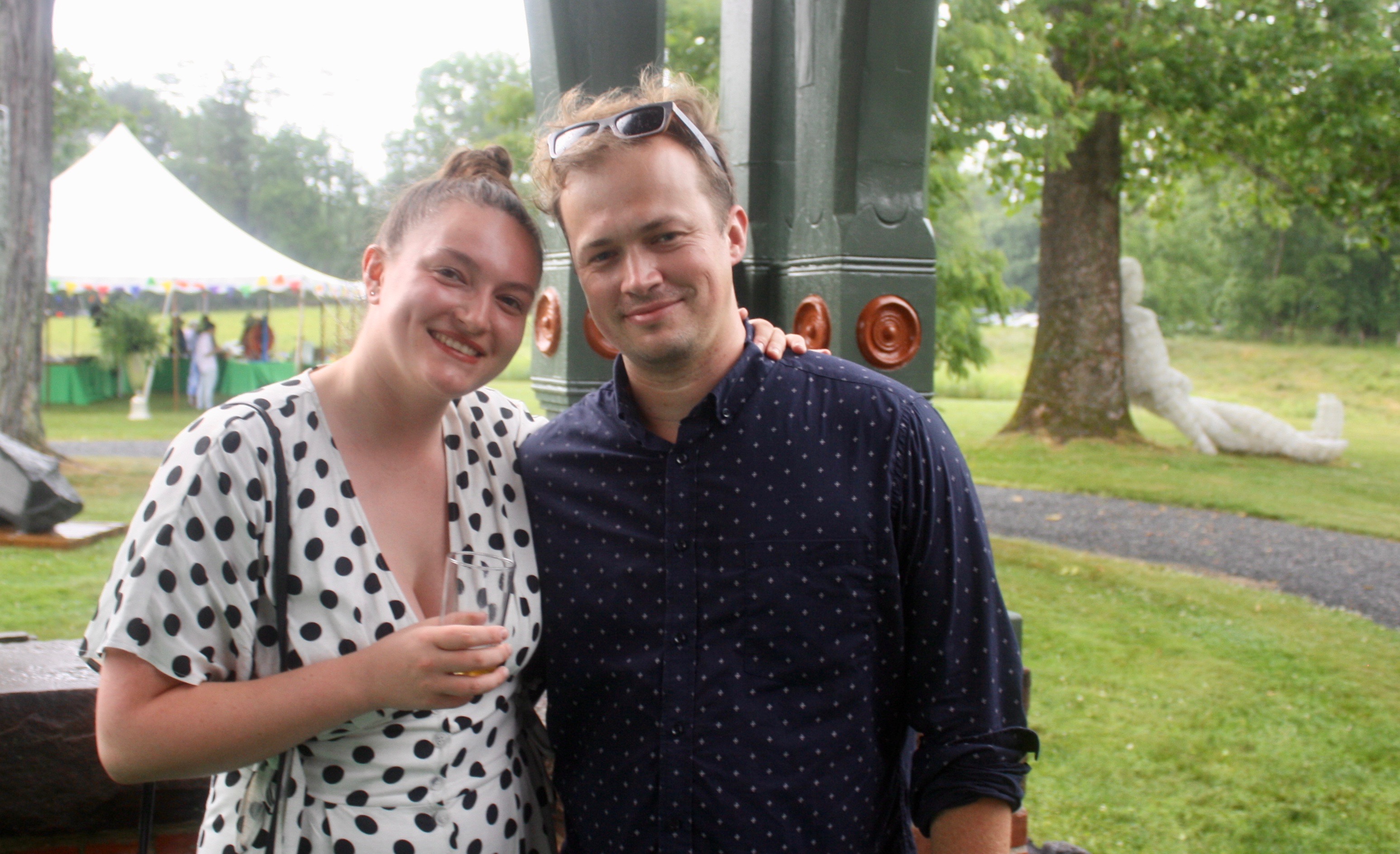 Artist Rowan Willigan and Kurt Schmidlein Artist Rowan Willigan and Kurt Schmidlein