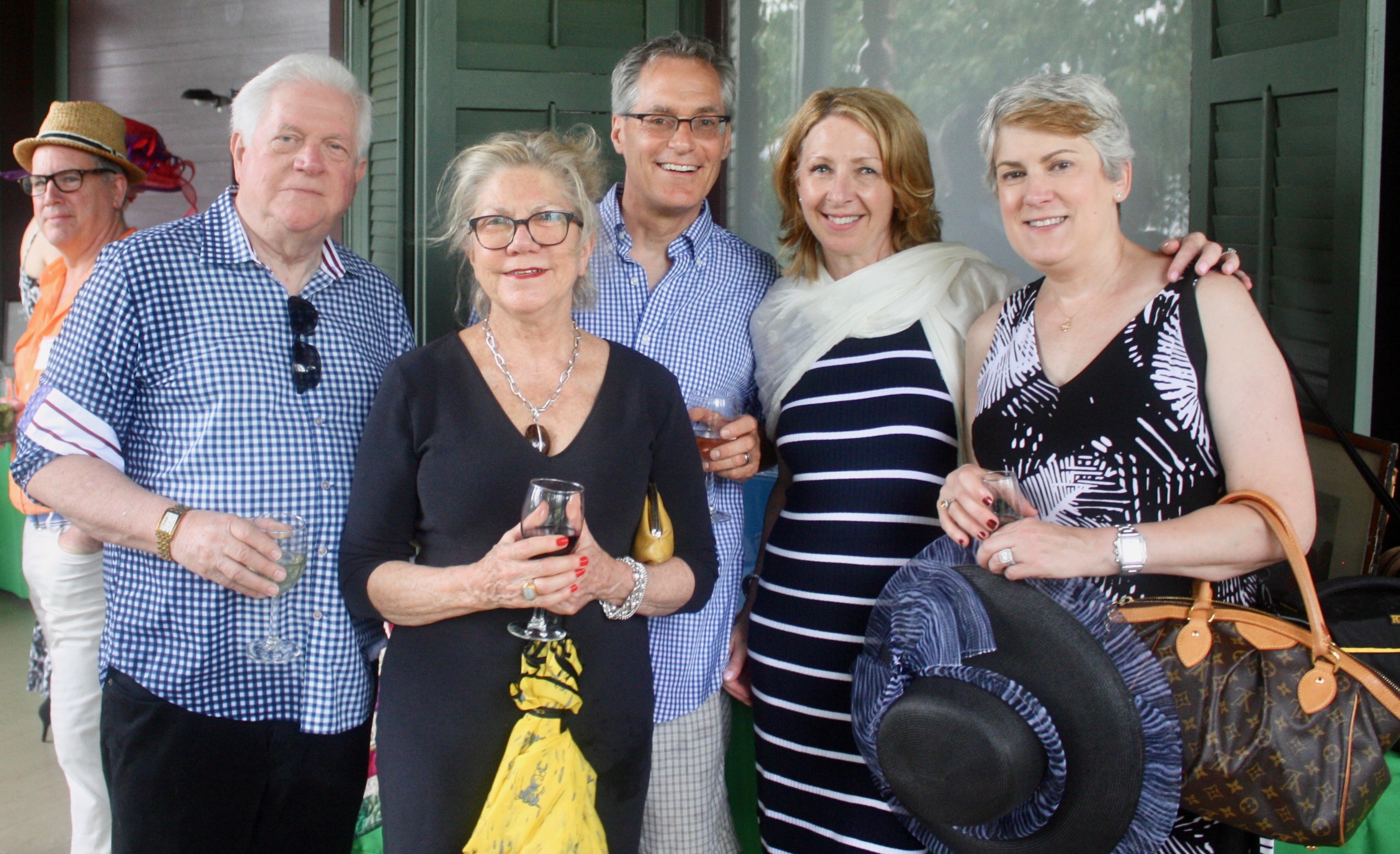 Hank Brown, Haldora, Kevin McCarty, Regina Brown, and board member Risa Getman Hank Brown, Haldora, Kevin McCarty, Regina Brown, and board member Risa Getman