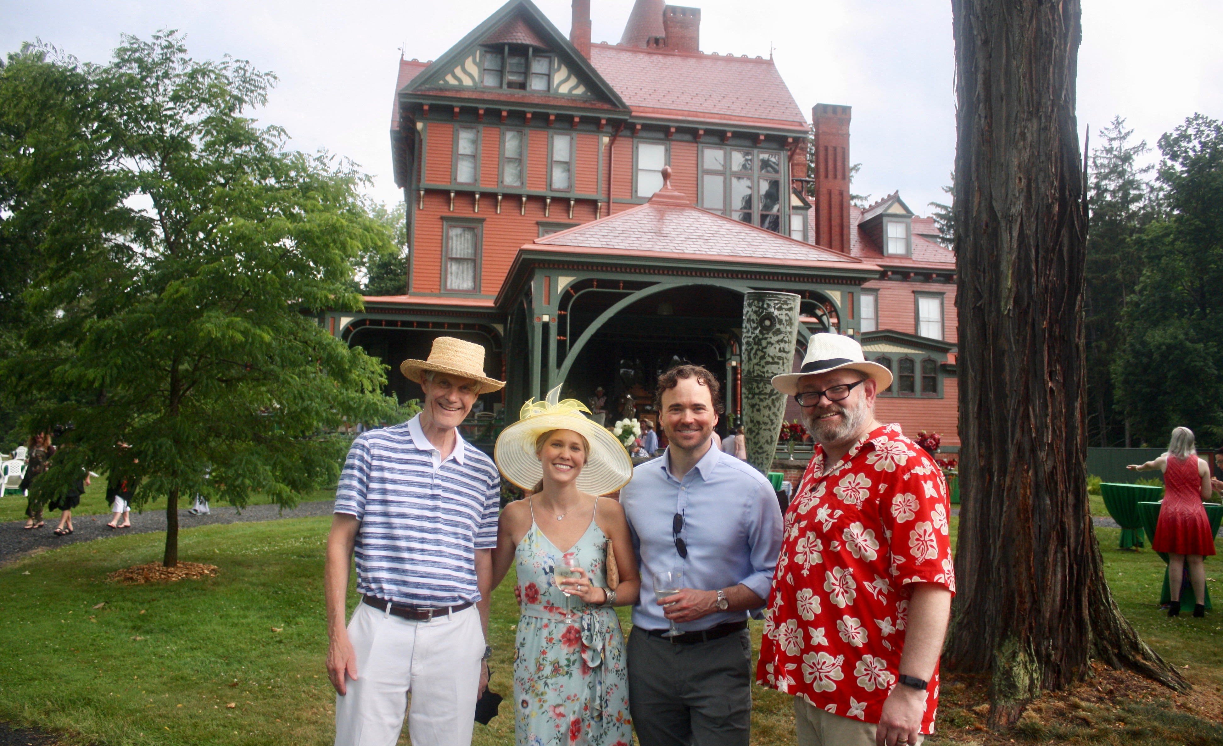 Walter Sall, Karin and Brian Dalton, and Mike Bloxham. Walter Sall, Karin and Brian Dalton, and Mike Bloxham.